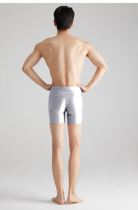 Bright Ice Silk Sports Shorts Glossy Breathable Running