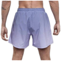 Summer Men's Casual Shorts Loose Fashion Gradient Color