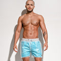 Men's Loose Beach Pants Casual Sexy Transparent Shorts Vacation