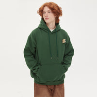 Little Dinosaur Sweater Hooded Fleece-lined Autumn New Chic Design Sense