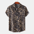 Ethnic Style Floral Fashion Multi-color Slim Shirt