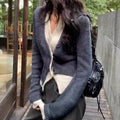 Women's Knitted Slim-fit Slimming Cardigan Sweater