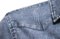 Men's Denim Shirt Quality Heavy Duty Washing