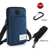 Oxford Cloth Waterproof Outdoor Sports Crossbody Phone Bag
