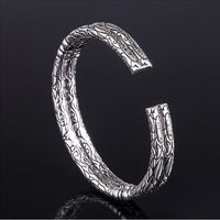 Dragon-head Double-bell Bracelet Vintage Style Bangle