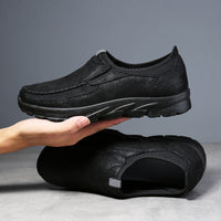 Plus Size Men's Shoes Fashionable Breathable Business British Style Lazy Casual
