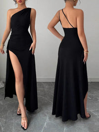 Women's Fashionable Sexy Asymmetrical Tube Dress