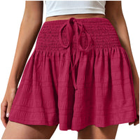 Stylish And Minimalist Drawstring Shorts For Women