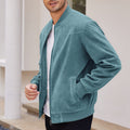 Men's Suede Solid Color Casual Retro Jacket
