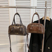 Retro Bowling Women's Hand-carrying Crossbody Bag