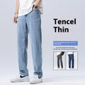 Casual Ice Silk Drape Wide-leg Pants