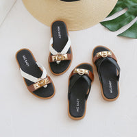 British Style Retro Children's Sandals And Slippers