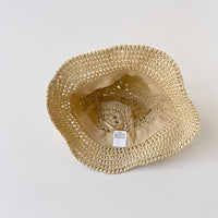 Children's Straw Hat Summer Sun Protection Large Eaves Shade
