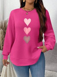 New Arrival Printed Crewneck Long-sleeve Winter Top