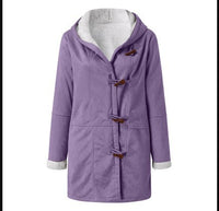 New Coat With Cashmere Fur Collar Pockets Women's