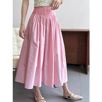 Niche Temperament Sweet Big Hem Umbrella Skirt