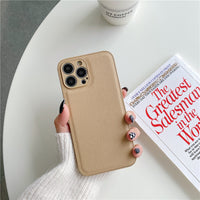 Autumn And Winter Khaki Mobile Phone Case