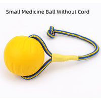 EVA Floating Pet Dog Training  Ball Puppy Bite Resistant Ball With Rope Pet Training Ball Chew Toys For Pet Supplies