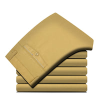 Business Middle-Aged And Elderly Straight-Leg Pants