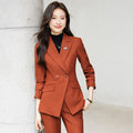 Women's Long-Sleeve Blazer With Collar