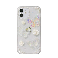 French Retro Stereo Butterfly Phone Case
