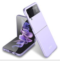 Mobile Phone Case Folding Simple And Creative Frosted Hard Shell Solid Color