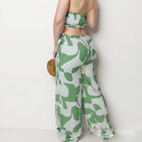 Women's Versatile Strapless High-waist Jumpsuit