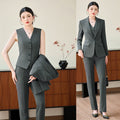 New Stylish Office Suit Waistcoat Three Piece Set