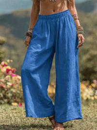 Women's Fashionable Loose Casual Wide-Leg Pants