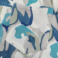 Flower Oil Painting Printed Shirt For Men