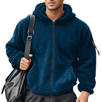 American Men's Double-sided Bejirog Loose Hooded Zipper Jacket