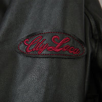 Loose Lapels Leather Coat Boys Spring And Autumn Rock