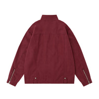 Ins American Vintage Overalls Jacket Coat