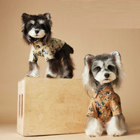 Printed Shirt Dachshund Schnauzer Teddy Bichon Maltese Clothes