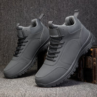 Plus Size Autumn And Winter New Leather Casual Sneaker