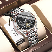 Men's Waterproof Luminous Fashionable Quartz Watch