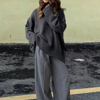 Autumn And Winter Loose Thermal Turtleneck Sweater
