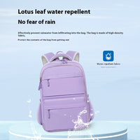 4-color Primary School Student Portable Burden Alleviation Backpack Schoolbag