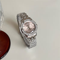 Daisy-shaped Round Dial With Diamond Embellishments For A Premium, High-end Look