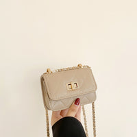 Fashionable Lock-Clasp Chain All-Match Crossbody Bag For Women