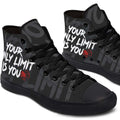 High Top Canvas Shoes For Printing Lovers
