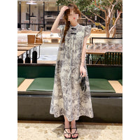 Stylish Little Cap-sleeve Floral Dress