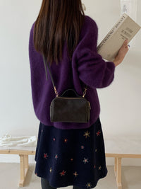 Retro Small Square Bag Shoulder Crossbody Bag