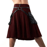 Men's Short Skirt Scottish Practical Knight Apron