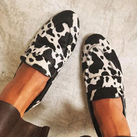 Womens Round-Toe Plus-Size Casual Shoes
