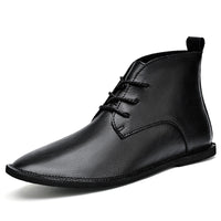 Genuine Leather Martin Vintage Fashion Leather Boots British Wild Soft Bottom Boots