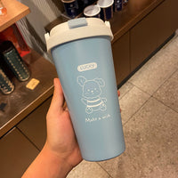 Portable Outdoor Strap Water Bottle With High Temperature Resistance