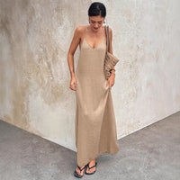 Fashionable Minimalist And Slim Fit Womens Dress