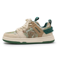 Secret Forest Oil Painting Version Trend Everything Sports Casual Board Shoes