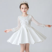 Girls' Princess Dress Long-sleeved Autumn And Winter